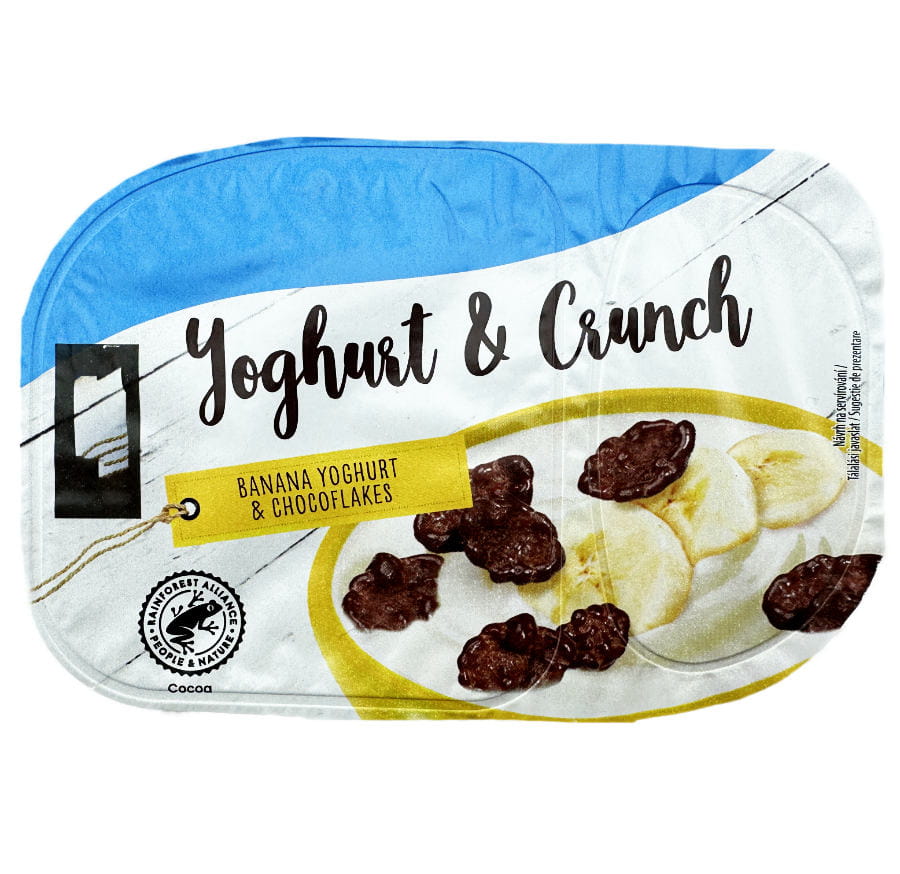 Joghurt Und Crunch Banane Schoko 175g