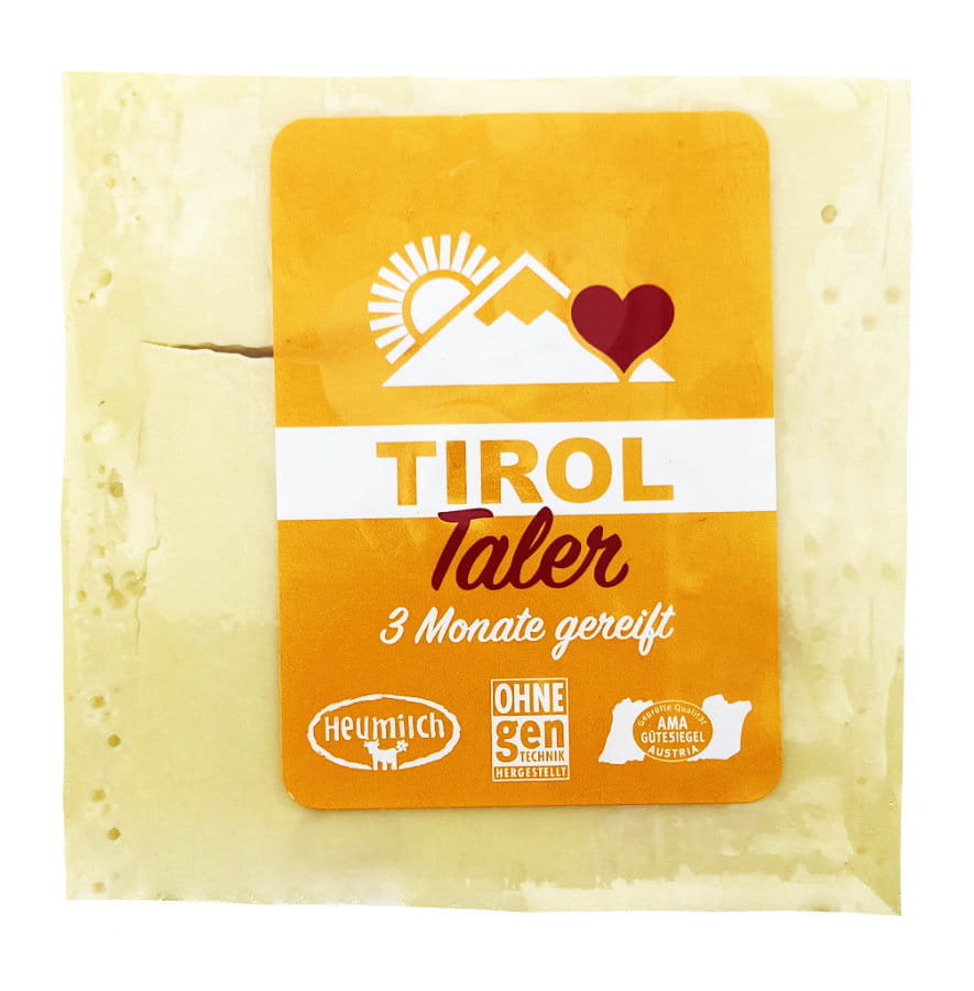 Bergliebe Tirol Taler Heumilch Am Stück 250g
