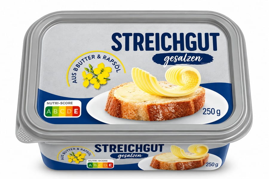 Streichgut gesalzen 250g