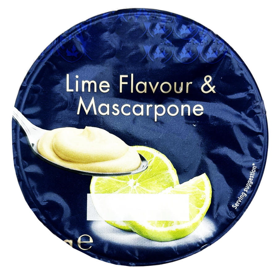 Rahmjoghurt Mit Limetten Mascarpone Geschmack 150g