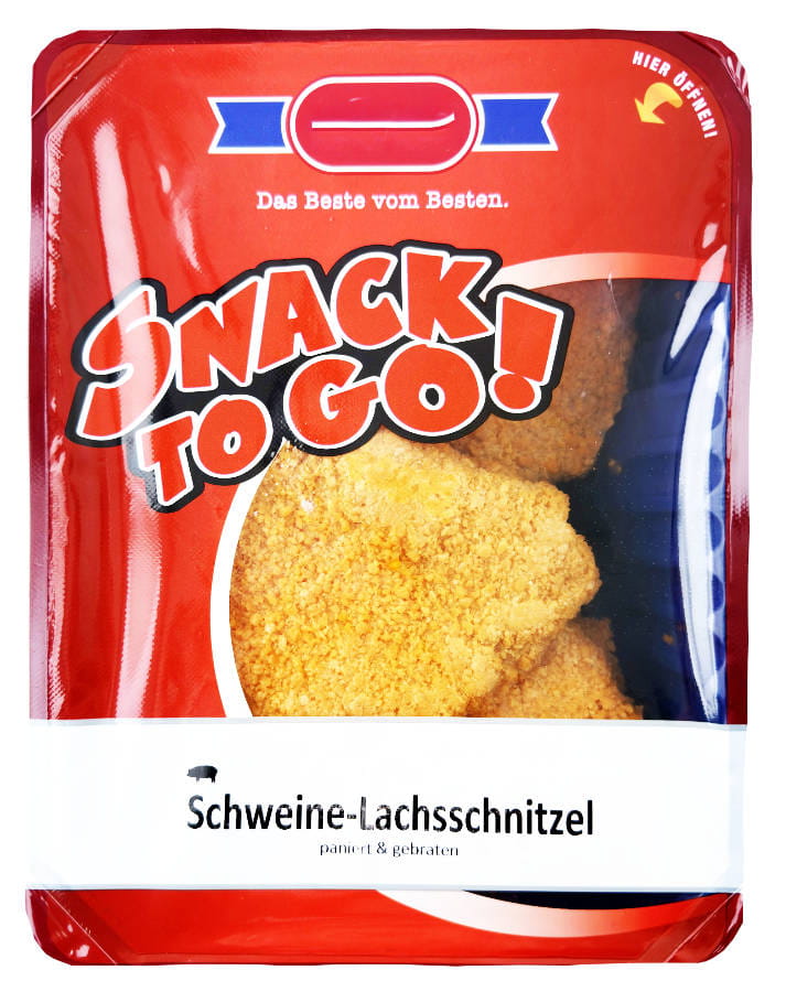 Schweine Lachsschnitzel Paniert Gebraten ca. 1400g