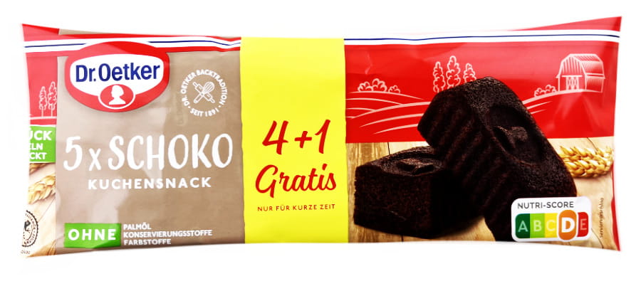 Dr. Oetker® Kuchensnack Schoko 5er 175g