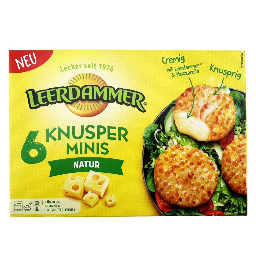 Leerdammer Knusper Minis Natur 6er 150g Leerdammer Knusper Minis Natur 6er 150g