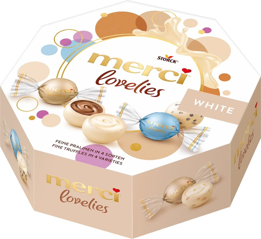 Merci Lovelies White 185g  