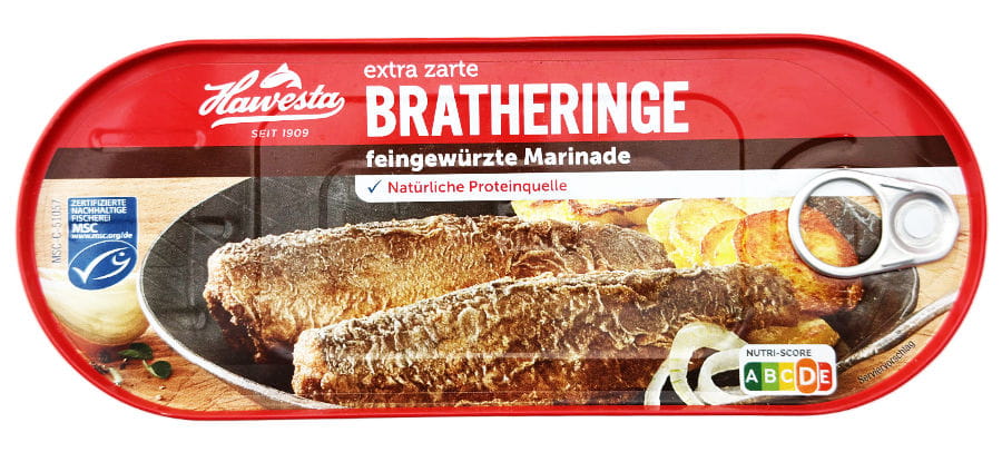Bratheringe Mit Feingewürzter Marinade 300g