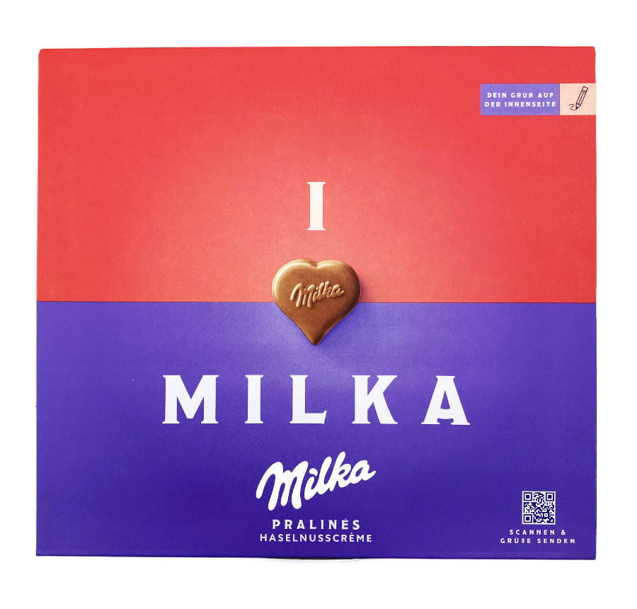 Milka Pralinen I Love Milka 110g