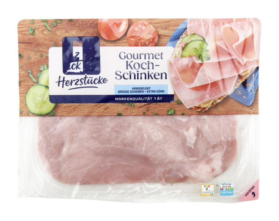 Gourmet Kochschinken hauchfein in Scheiben 150g