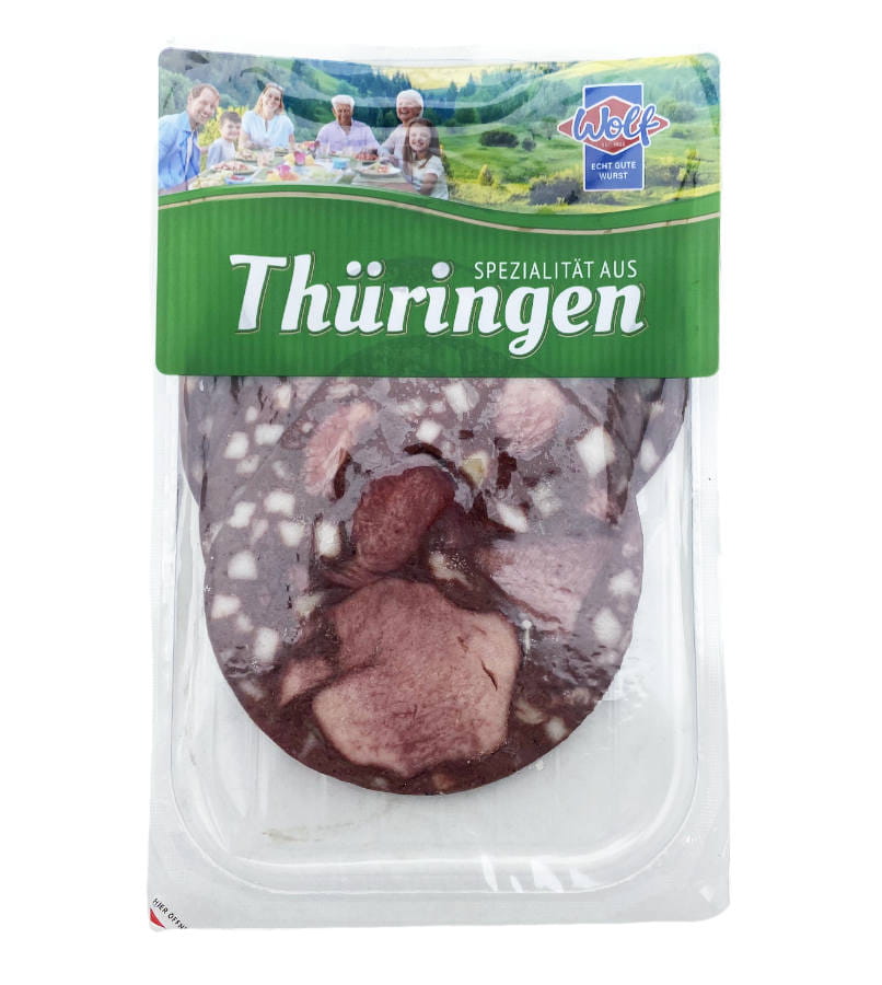 Wolf Thüringer Zungenwurst 100g