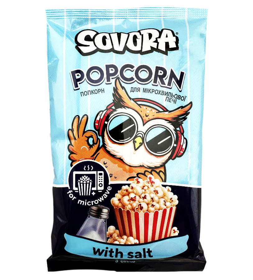 Mikrowellenpopcorn Mit Salz 100g