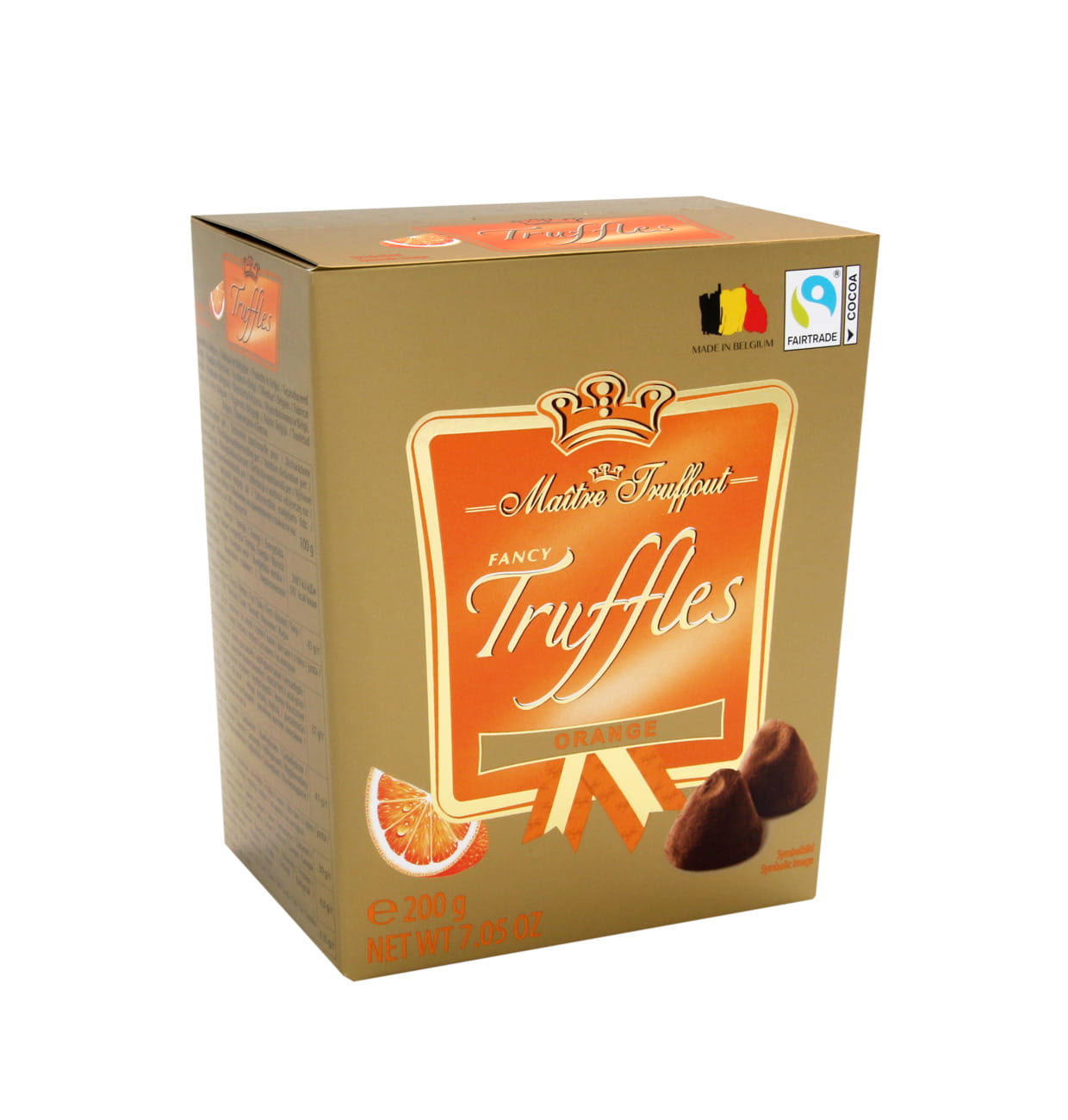 Maitre Truffout Fancy Truffles Orange 200g