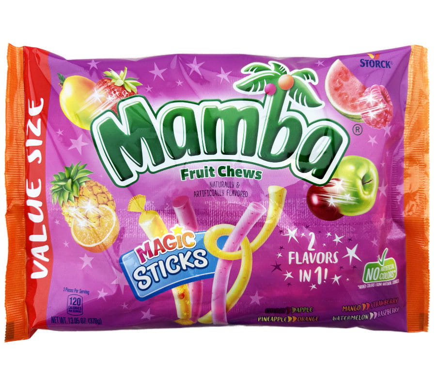 Mamba Frucht Sticks Verschiedene Geschmäcker 370g