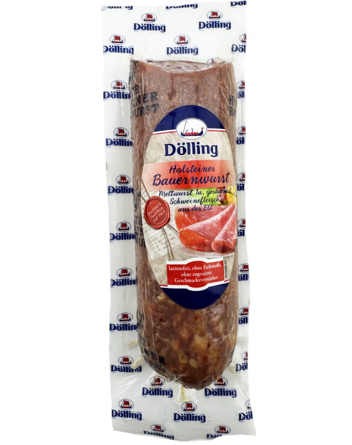 Dölling Holsteiner Bauernmettwurst geräuchert 500g