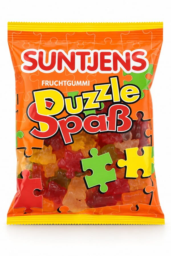 Fruchtgummi Puzzle Spass XXL 350g