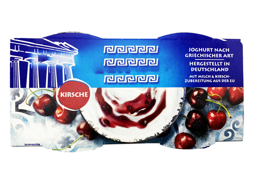 Joghurt Griechischer Art Kirsche 4er 600g