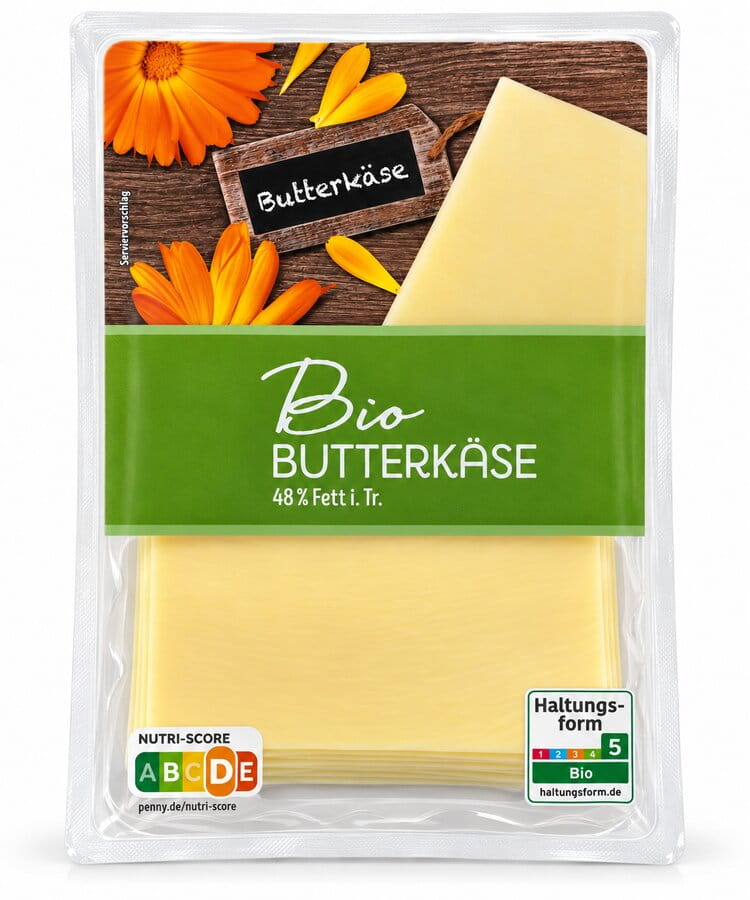 BIO Butterkäse in Scheiben 200g