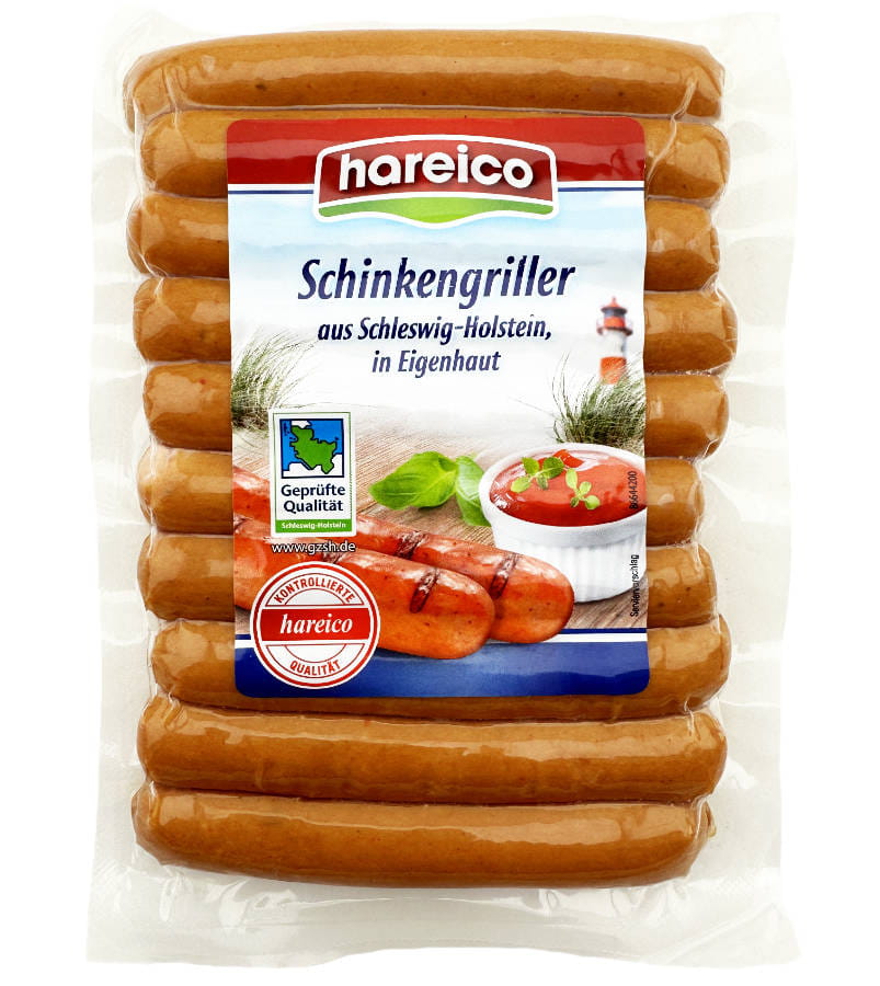 Hareico Schinkengriller aus Schleswig Holstein 200g