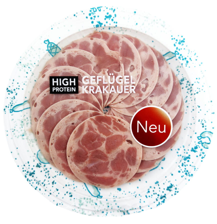 Geflügel Krakauer High Protein In Scheiben 80g