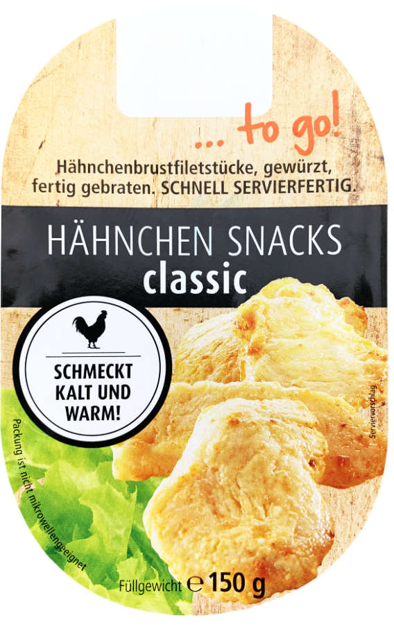 Hähnchen Snacks classic 150g